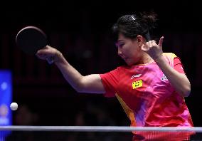 (SP)SOUTH KOREA-BUSAN-TABLE TENNIS-WORLD TEAM CHAMPIONSHIPS FINALS-WOMEN-CHN VS UZB