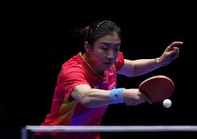 (SP)SOUTH KOREA-BUSAN-TABLE TENNIS-WORLD TEAM CHAMPIONSHIPS FINALS-WOMEN-CHN VS UZB