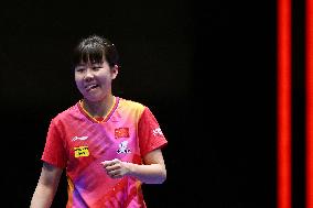 (SP)SOUTH KOREA-BUSAN-TABLE TENNIS-WORLD TEAM CHAMPIONSHIPS FINALS-WOMEN-CHN VS UZB