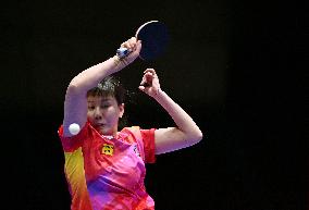 (SP)SOUTH KOREA-BUSAN-TABLE TENNIS-WORLD TEAM CHAMPIONSHIPS FINALS-WOMEN-CHN VS UZB