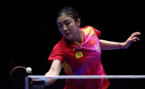 (SP)SOUTH KOREA-BUSAN-TABLE TENNIS-WORLD TEAM CHAMPIONSHIPS FINALS-WOMEN-CHN VS UZB