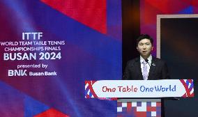 (SP)SOUTH KOREA-BUSAN-TABLE TENNIS-ITTF WORLD TEAM CHAMPIONSHIPS FINALS-OPENING CEREMONY