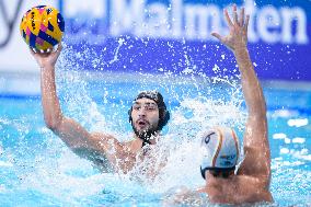 (SP)QATAR-DOHA-WATER POLO-SWIMMING-WORLD AQUATICS CHAMPIONSHIPS- MEN-ESP VS FRA