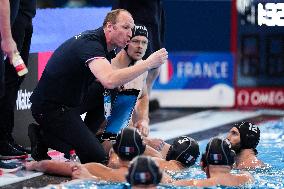 (SP)QATAR-DOHA-WATER POLO-SWIMMING-WORLD AQUATICS CHAMPIONSHIPS- MEN-ESP VS FRA