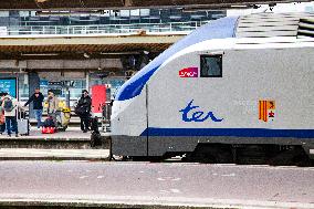 SNCF Controllers Social Movement - Lyon