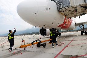 Passenger Aircraft Service Support in Chongqing