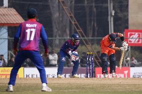 Cricket World Cup (CWC) League 2 Match Between Nepal And Netherlands