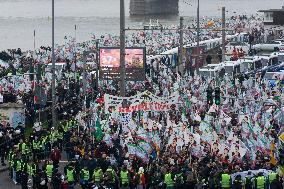 March  For Freedom Of Kurdish Leader Abdullah Ocalan In Cologne