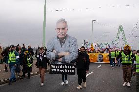 March  For Freedom Of Kurdish Leader Abdullah Ocalan In Cologne