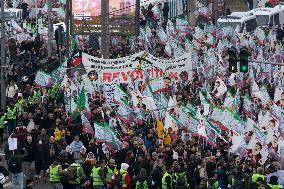 March  For Freedom Of Kurdish Leader Abdullah Ocalan In Cologne