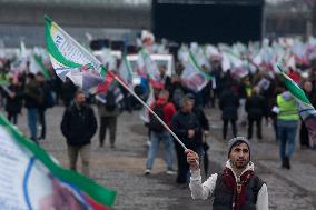 March  For Freedom Of Kurdish Leader Abdullah Ocalan In Cologne