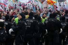 March  For Freedom Of Kurdish Leader Abdullah Ocalan In Cologne