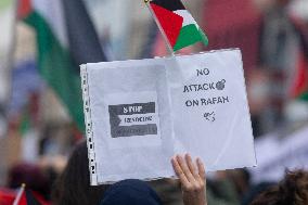 Pro Palestinian Protest Continues In Duesseldorf