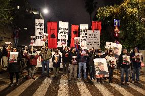 Relatives Of Israeli Prisoners Held A Demonstration In West Jerusalem