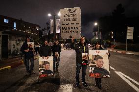 Relatives Of Israeli Prisoners Held A Demonstration In West Jerusalem