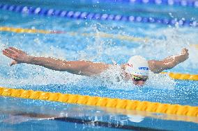 (SP)QATAR-DOHA-SWIMMING-WORLD AQUATICS CHAMPIONSHIPS-MEN'S 100M BUTTERFLY