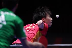 (SP)SOUTH KOREA-BUSAN-TABLE TENNIS-WORLD TEAM CHAMPIONSHIPS FINALS-MEN-CHN VS HUN