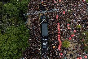 Street Carnival - Parade Of The Bloco Navio Pirata With Baiana System In São Paulo, Brazil
