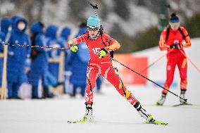 (SP)CHINA-INNER MONGOLIA-ULANQAB-14TH NATIONAL WINTER GAMES-BIATHLON-WOMEN 15KM (CN)