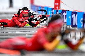 (SP)CHINA-INNER MONGOLIA-ULANQAB-14TH NATIONAL WINTER GAMES-BIATHLON-WOMEN 15KM (CN)