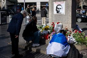 Vigil For Alexei Navalny - Barcelona