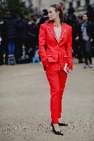 PFW - Schiaparelli Street Style