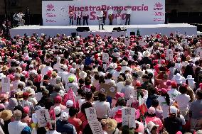 March For Our Democracy Rally - Mexico City