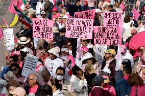 March For Our Democracy Rally - Mexico City