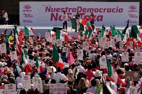 March For Our Democracy Rally - Mexico City