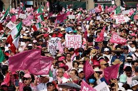 March For Our Democracy Rally - Mexico City