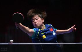 (SP)SOUTH KOREA-BUSAN-TABLE TENNIS-WORLD TEAM CHAMPIONSHIPS FINALS-WOMEN-CHN VS HUN