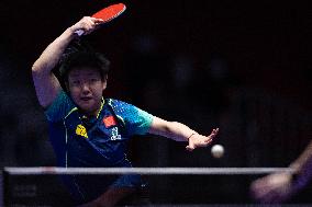 (SP)SOUTH KOREA-BUSAN-TABLE TENNIS-WORLD TEAM CHAMPIONSHIPS FINALS-WOMEN-CHN VS HUN