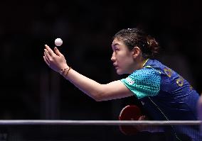 (SP)SOUTH KOREA-BUSAN-TABLE TENNIS-WORLD TEAM CHAMPIONSHIPS FINALS-WOMEN-CHN VS HUN