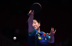 (SP)SOUTH KOREA-BUSAN-TABLE TENNIS-WORLD TEAM CHAMPIONSHIPS FINALS-WOMEN-CHN VS HUN