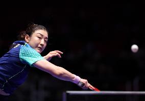 (SP)SOUTH KOREA-BUSAN-TABLE TENNIS-WORLD TEAM CHAMPIONSHIPS FINALS-WOMEN-CHN VS HUN