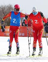 (SP)CHINA-INNER MONGOLIA-ULANQAB-14TH NATIONAL WINTER GAMES-CROSS COUNTRY-WOMEN TEAM RELAY (CN)