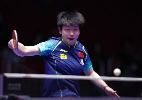 (SP)SOUTH KOREA-BUSAN-TABLE TENNIS-WORLD TEAM CHAMPIONSHIPS FINALS-WOMEN-CHN VS HUN