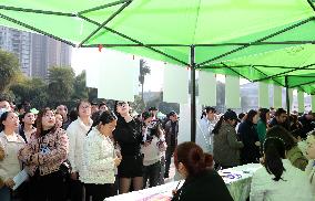 Job Fair Held in Chongqing