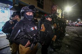 Police Operation In Ecatepec