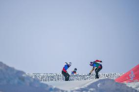 (SP)CHINA-INNER MONGOLIA-ULANQAB-14TH NATIONAL WINTER GAMES-SNOWBOARD-CROSS (CN)