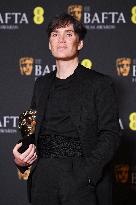 EE BAFTA Press Room - London