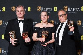 EE BAFTA Press Room - London