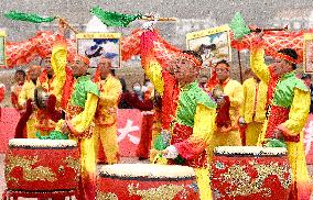 CHINA-SHAANXI-XI'AN-HUYI-SPRING FESTIVAL-PERFORMANCE(CN)