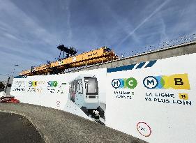 Metro Under Construction Near Toulouse