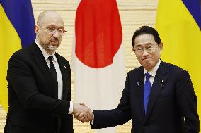 Japan, Ukraine prime ministers