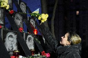 Procession in Remembrance of Heavenly Hundred Heroes in Kyiv