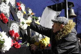 Procession in Remembrance of Heavenly Hundred Heroes in Kyiv