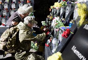 Procession in Remembrance of Heavenly Hundred Heroes in Kyiv