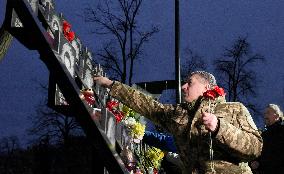 Procession in Remembrance of Heavenly Hundred Heroes in Kyiv