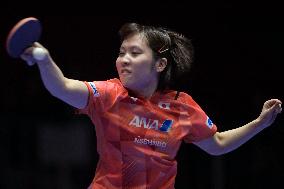 (SP)SOUTH KOREA-BUSAN-TABLE TENNIS-WORLD TEAM CHAMPIONSHIPS FINALS-WOMEN-JPN VS BRA